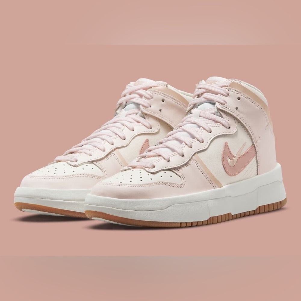 Nike Dunk High Up | Sail Pink Oxford | OPEN TO OFFERS